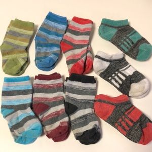 9 Toddler Socks Ankle & Midcalf